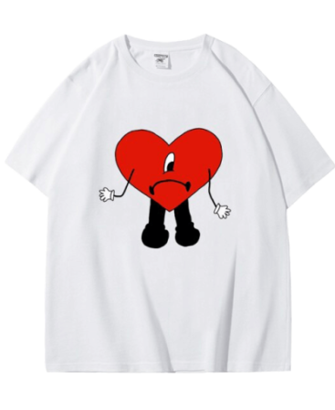 Un Verano Sin Ti Heart T-Shirt